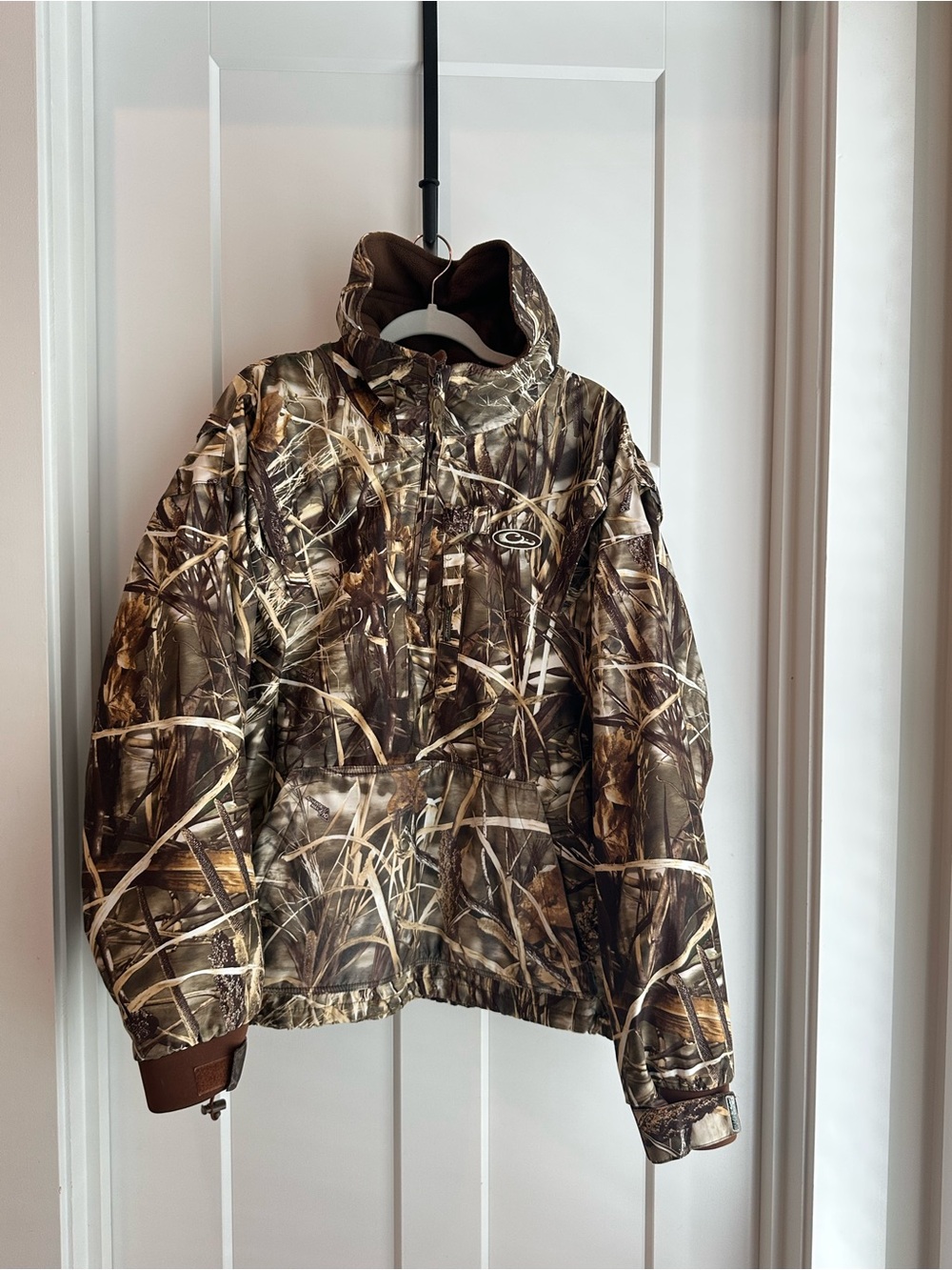 Drake Realtree-Style Brown & Green Camo Performance Jacket
